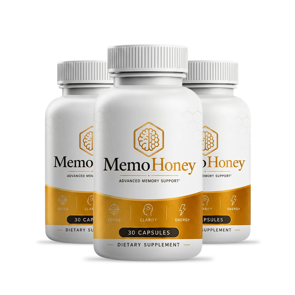 MemoHoney 3 bottles